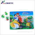 Promotional Cute Cartoon Kids Animals Puzzle EPS Puzzle Game Toy